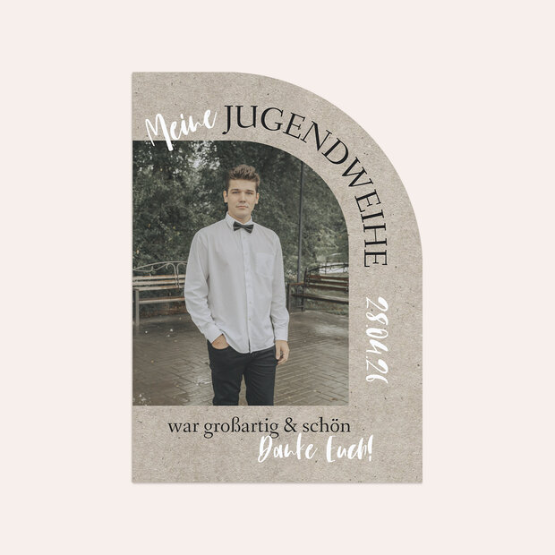 Danksagungen zur Jugendweihe - Reinste Freude