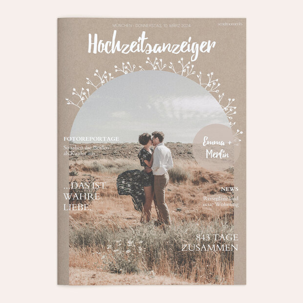 Hochzeitszeitung - Country Romance Festschrift