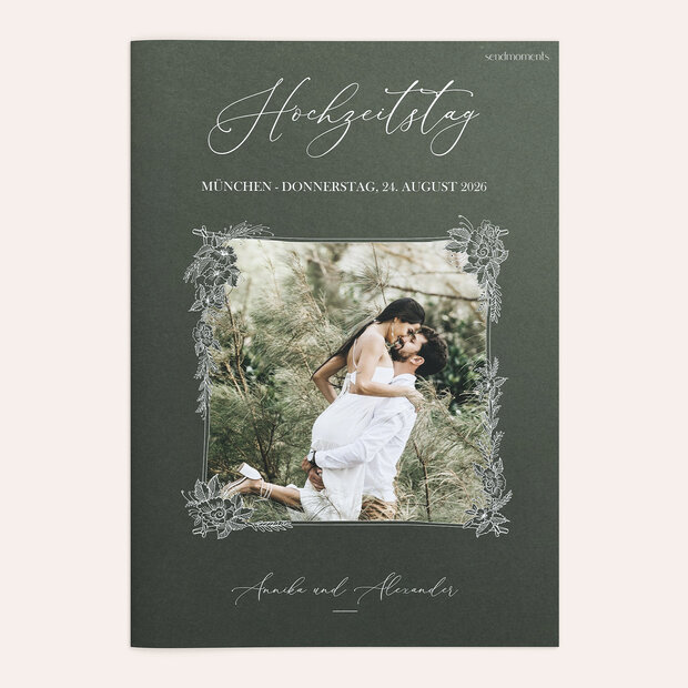 Hochzeitszeitung - Unter freiem Himmel