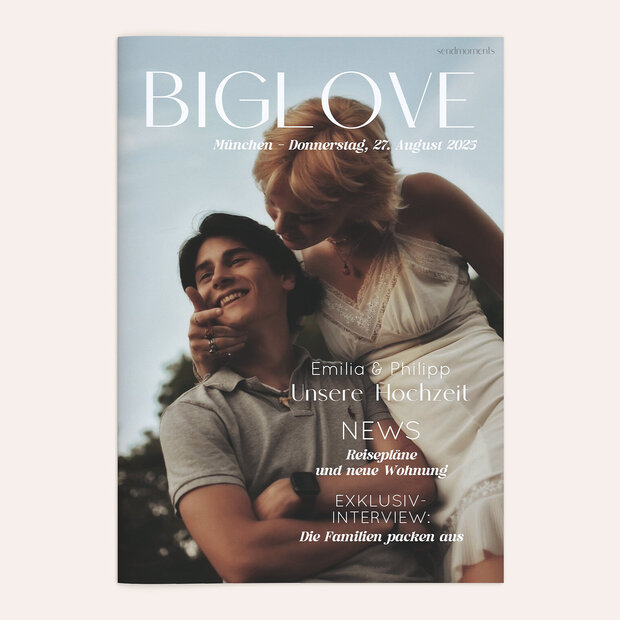 Hochzeitszeitung - Love Magazine