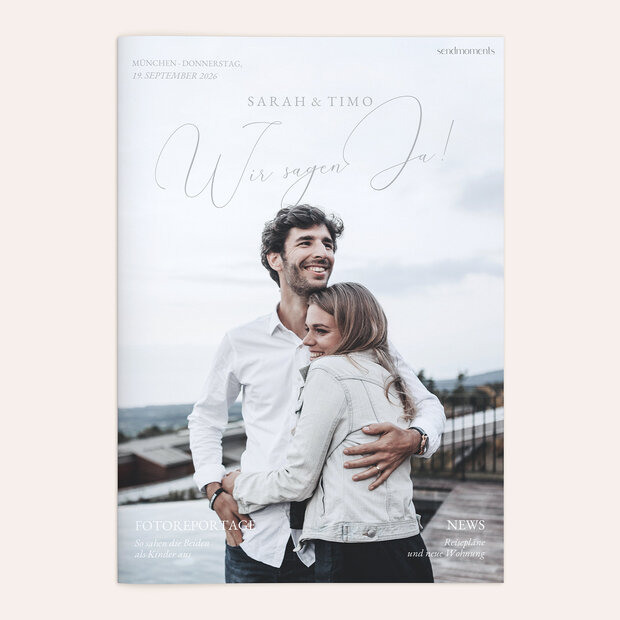 Hochzeitszeitung - Easy loving