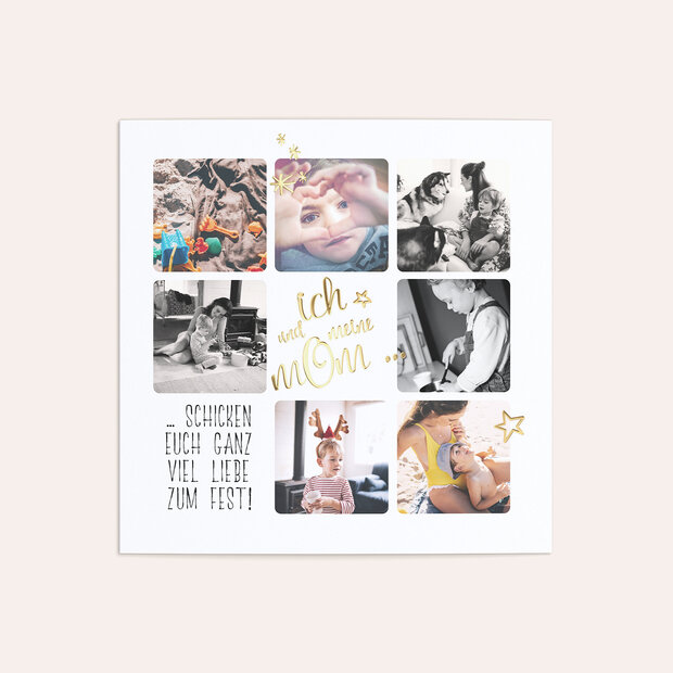 Weihnachtskarten - Momente der Freude