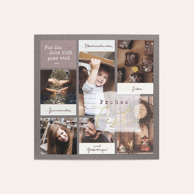 Weihnachtskarten - Scrapbook