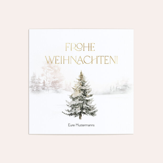 Weihnachtskarten - Festtagsgrüße