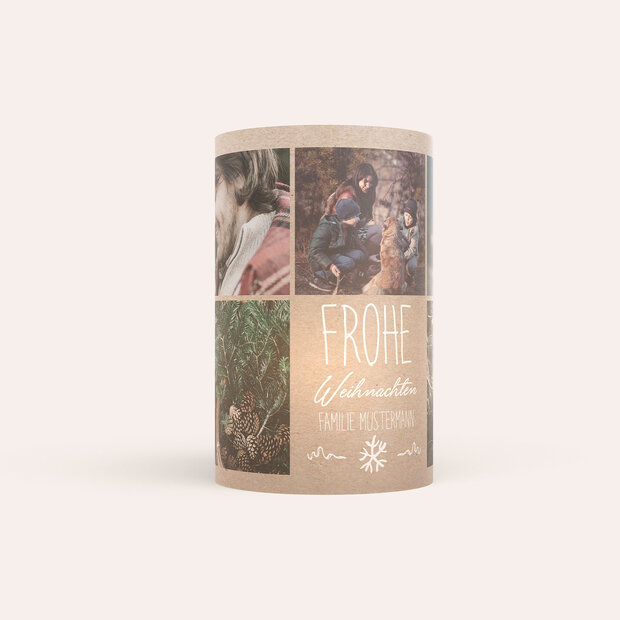 Weihnachtskarten - Rustique