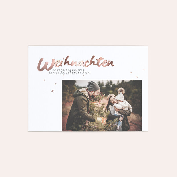 Weihnachtskarten - Weihnachtsglück