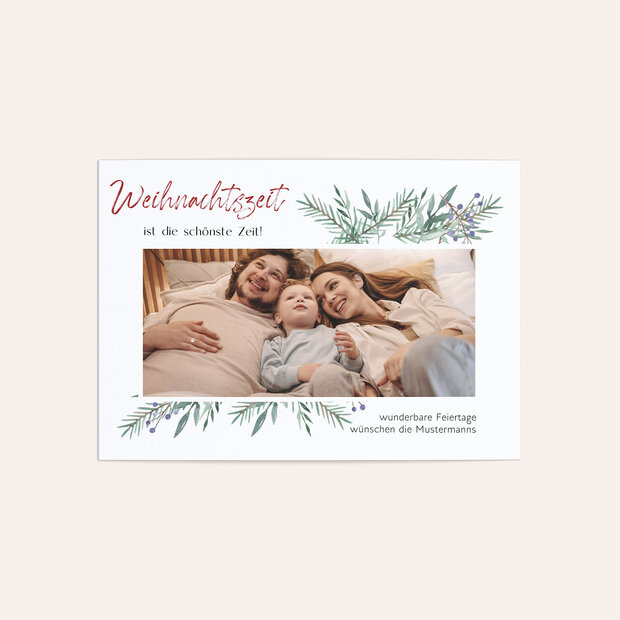 Weihnachtskarten - Schöne Weihnachtszeit