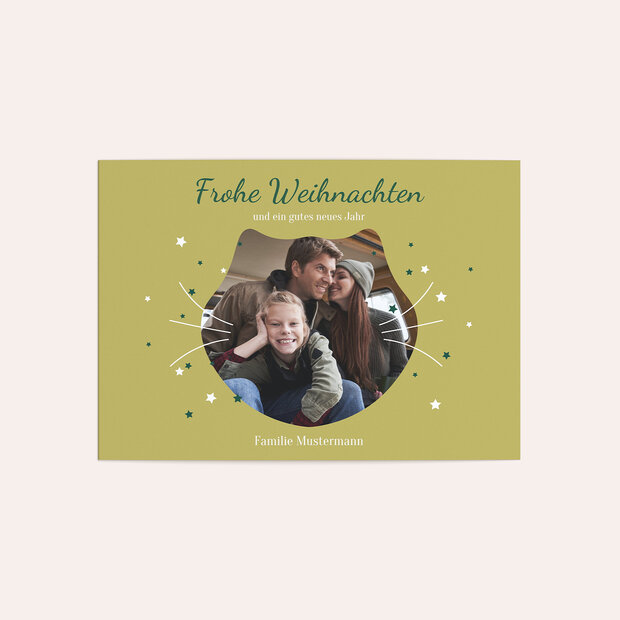 Weihnachtskarten - Tierisch frohes Fest