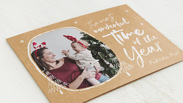 Weihnachtskarten - A Wonderful Time