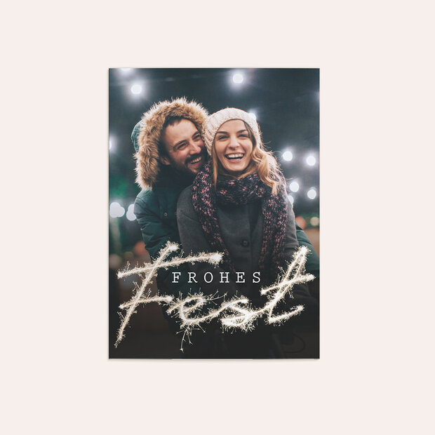 Weihnachtskarten - Freudenfunken