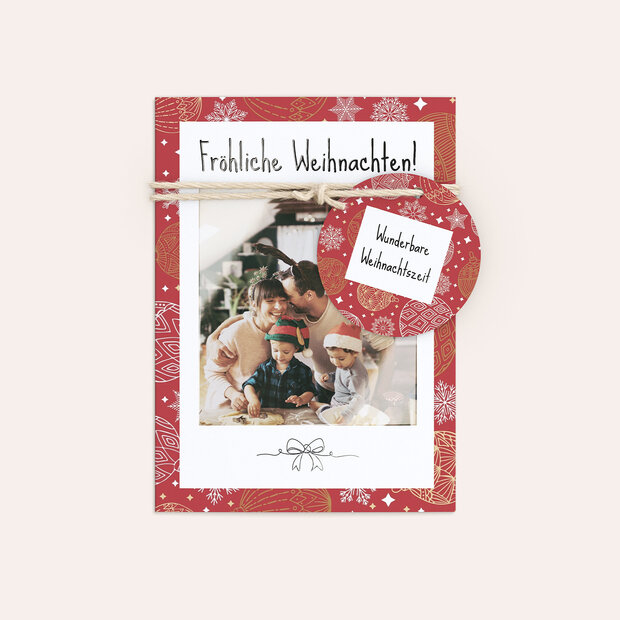 Weihnachtskarten - Sternenglanz & Plätzchenzeit