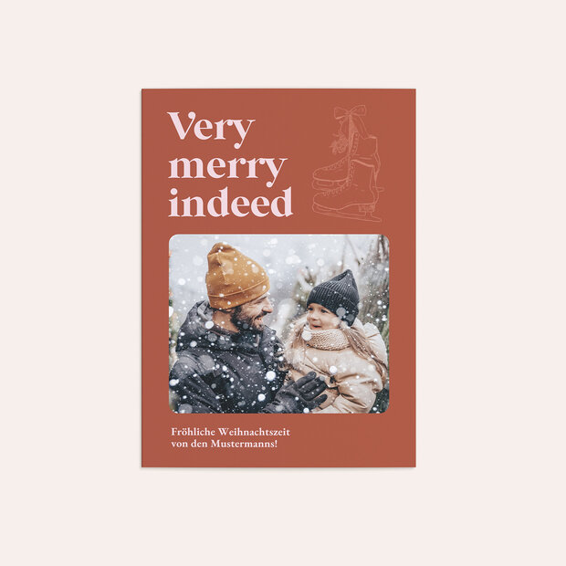 Weihnachtskarten - Merry Bold Minimalism