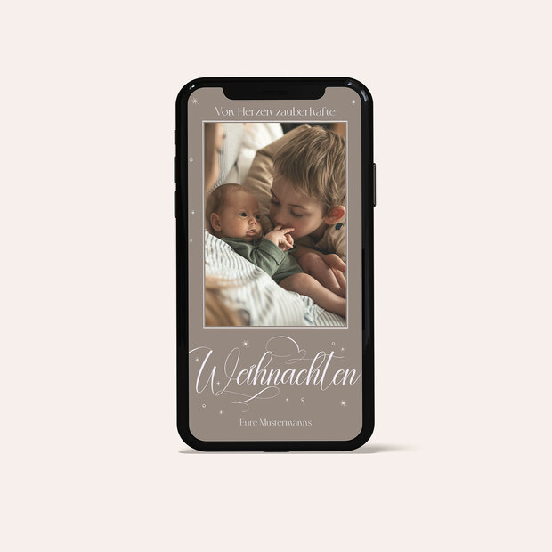 Weihnachtskarten - Winterpoesie