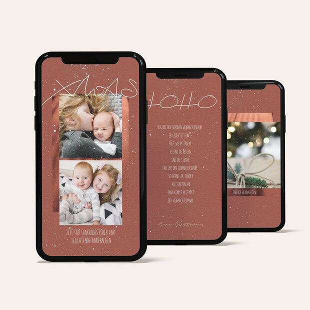 Weihnachtskarten - Milky Way