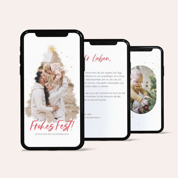 Weihnachtskarten - Festtagszauber