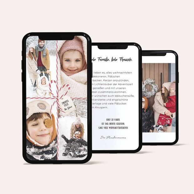 Weihnachtskarten - Das schönste Geschenk