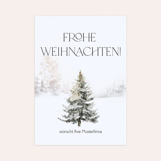 Weihnachtskarten Geschäftlich - Festtagsgrüße