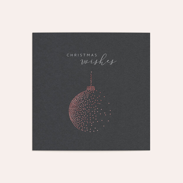 Weihnachtskarten Geschäftlich - Simply dotted