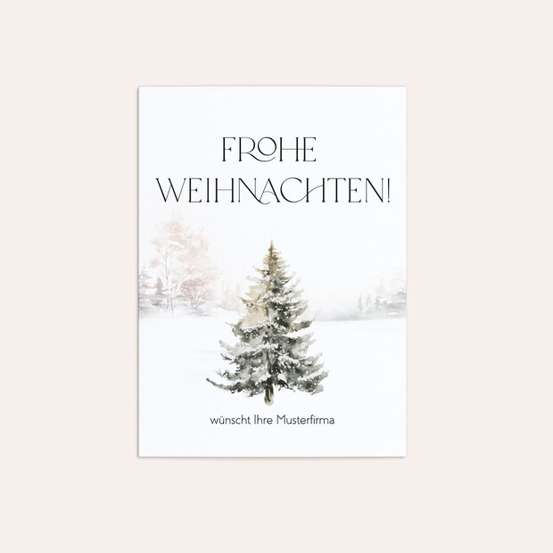 Weihnachtskarten Geschäftlich - Festtagsgrüße