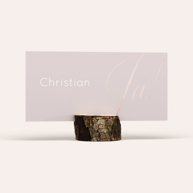 Tischkarten Hochzeit - Glitterfunken