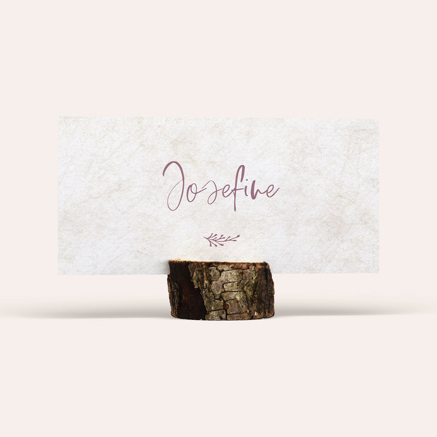 Tischkarten Hochzeit - Zeitloses Strahlen