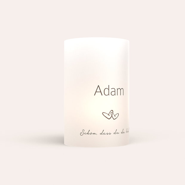 Tischkarten Hochzeit - Herzklopfen