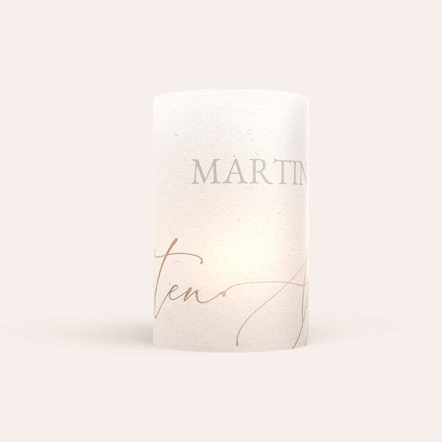 Tischkarten Hochzeit - Liebesbotschaft