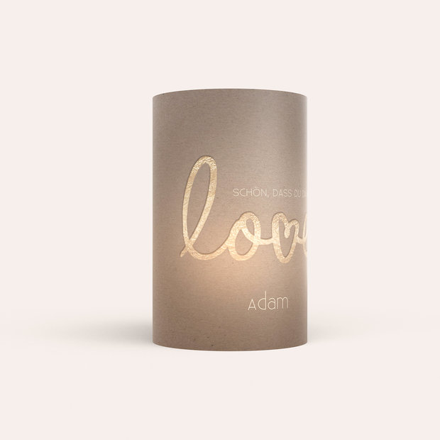 Tischkarten Hochzeit - Pure Love
