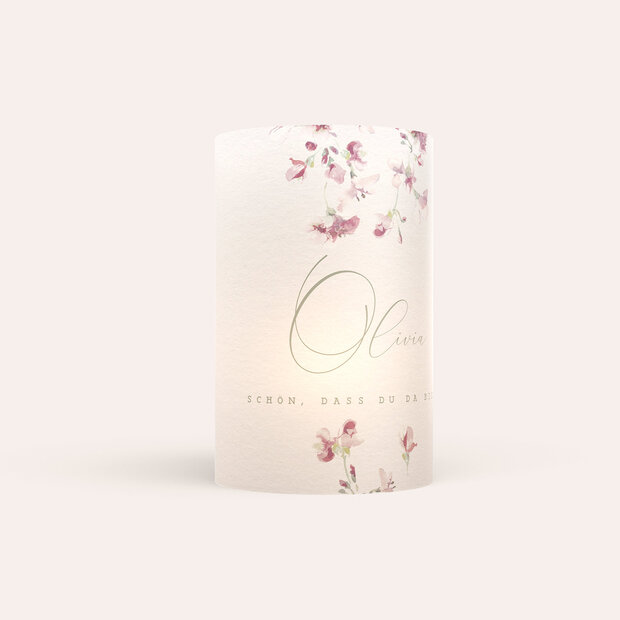 Tischkarten Hochzeit - Flower passion