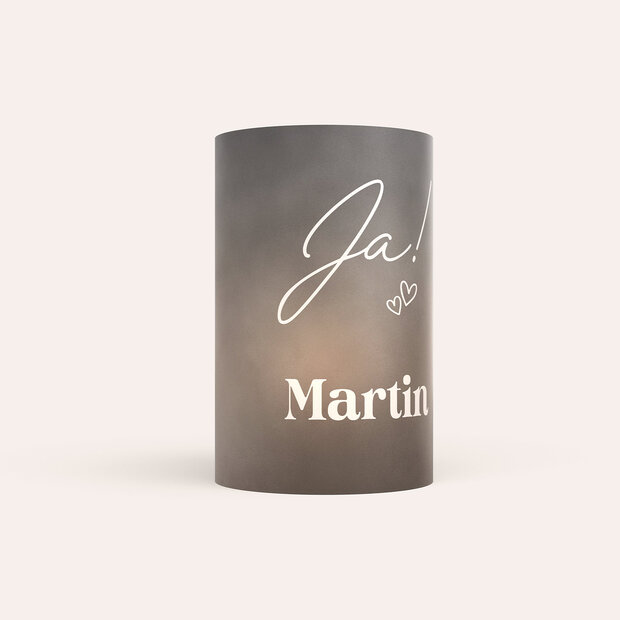 Tischkarten Hochzeit - Herz & Seele