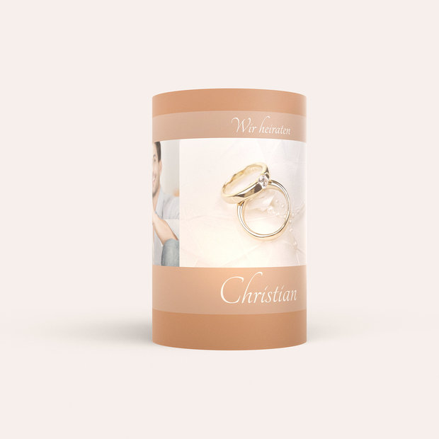 Tischkarten Hochzeit - Ja, ich will