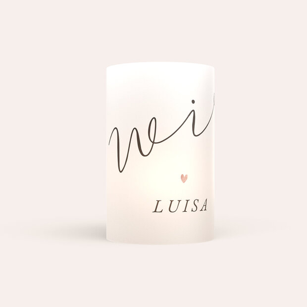 Tischkarten Hochzeit - Für immer wir