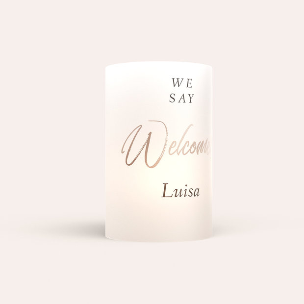 Tischkarten Hochzeit - We say yes