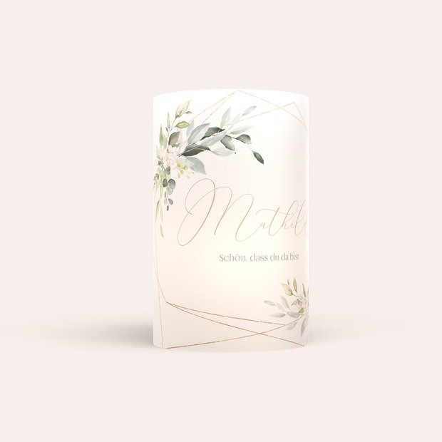 Tischkarten Hochzeit - Tender Florals