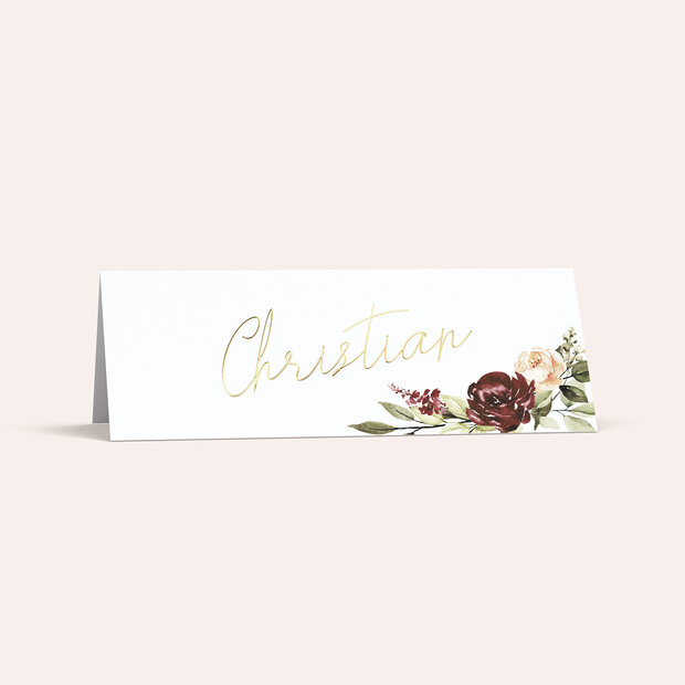Tischkarten Hochzeit - Zarte Rhapsody