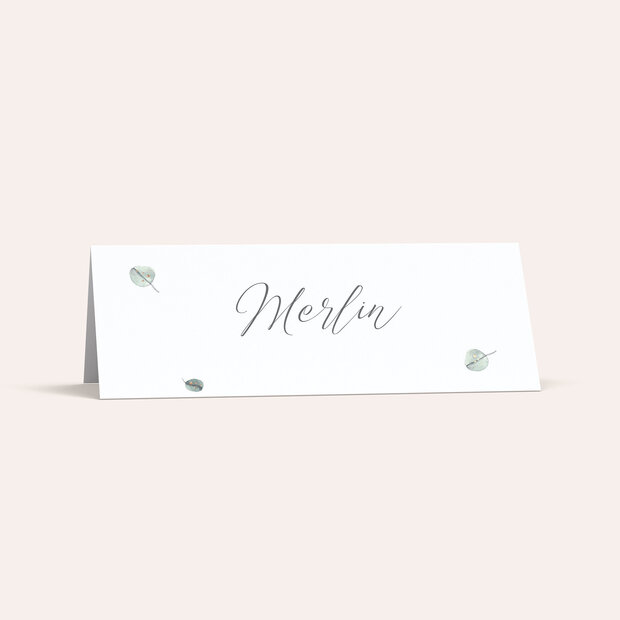 Tischkarten Hochzeit - So verliebt