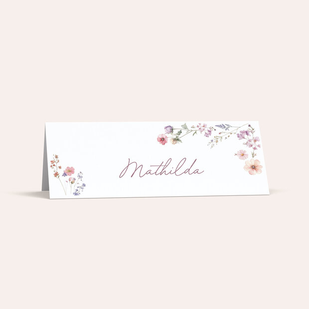 Tischkarten Hochzeit - Boho Bloom