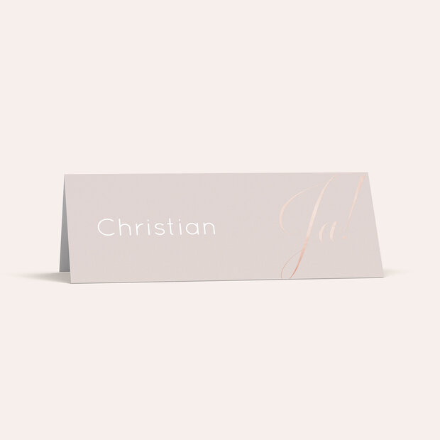 Tischkarten Hochzeit - Glitterfunken