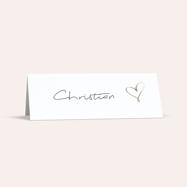 Tischkarten Hochzeit - Schmetterlingslachen