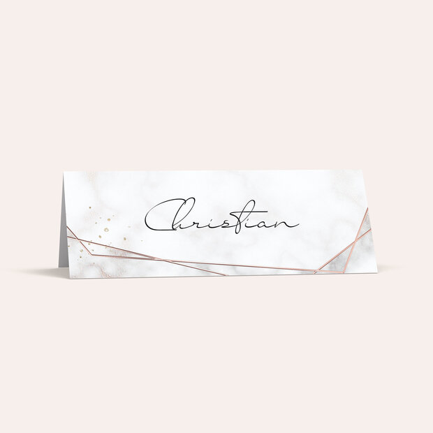 Tischkarten Hochzeit - Shining elegance