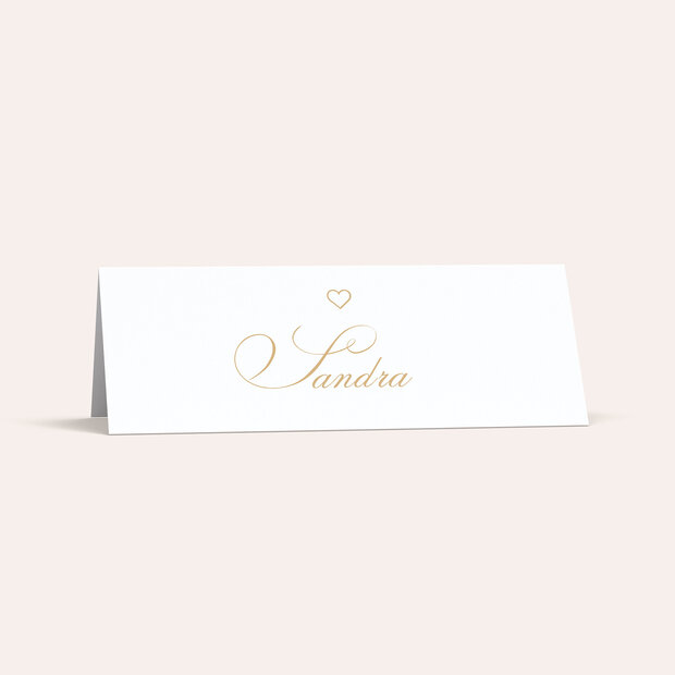 Tischkarten Hochzeit - Zarte Blicke