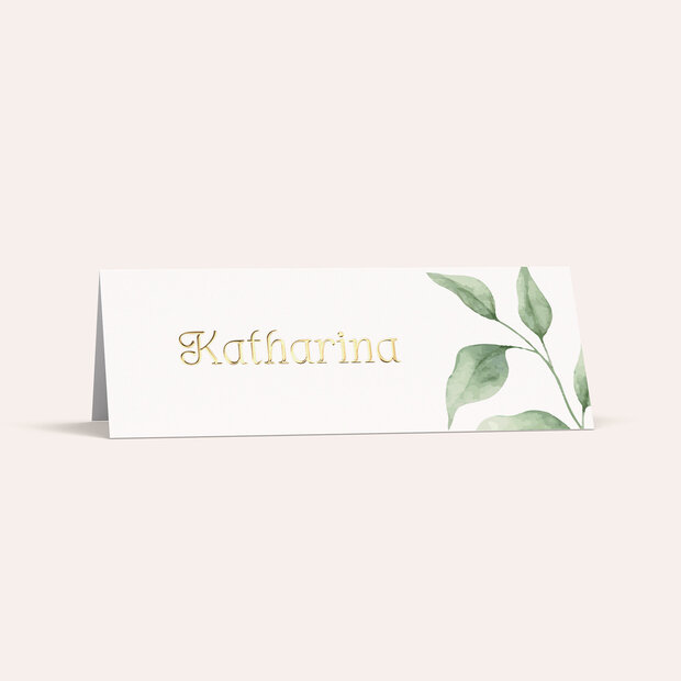 Tischkarten Hochzeit - Sommergold