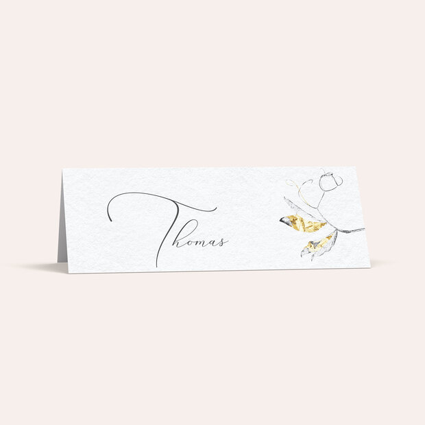 Tischkarten Hochzeit - Edles Zweiglein