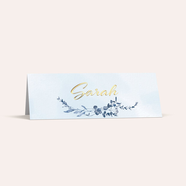 Tischkarten Hochzeit - Winter Romance