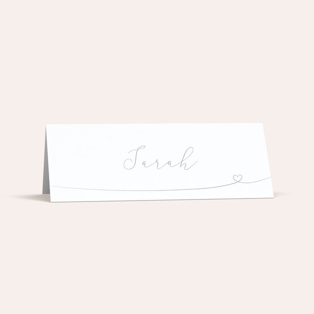 Tischkarten Hochzeit - Easy loving