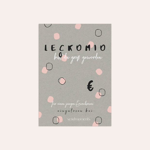 Geschenkgutscheine - Leckomio