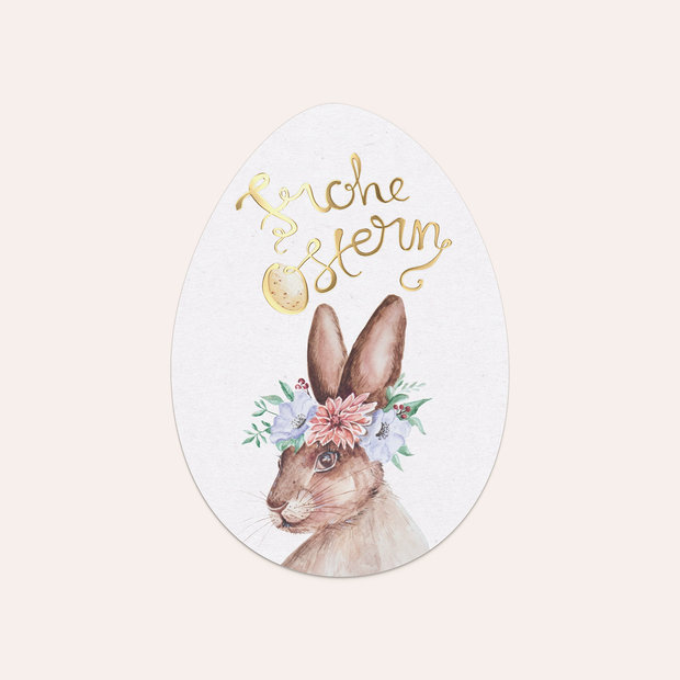 Osterkarten - Madame Osterhase