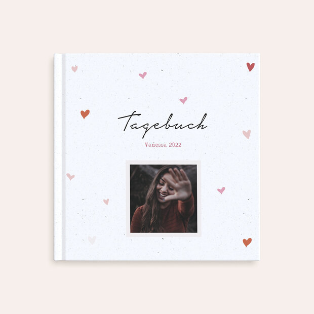 Tagebuch - Pinke Herzchen