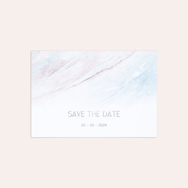 Save the Date - Farbvoll marmoriert