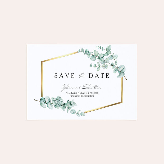 Save the Date - Eucaliptus love